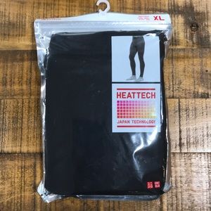 Uniqlo Heattech Men’s Black Long Johns, size XL